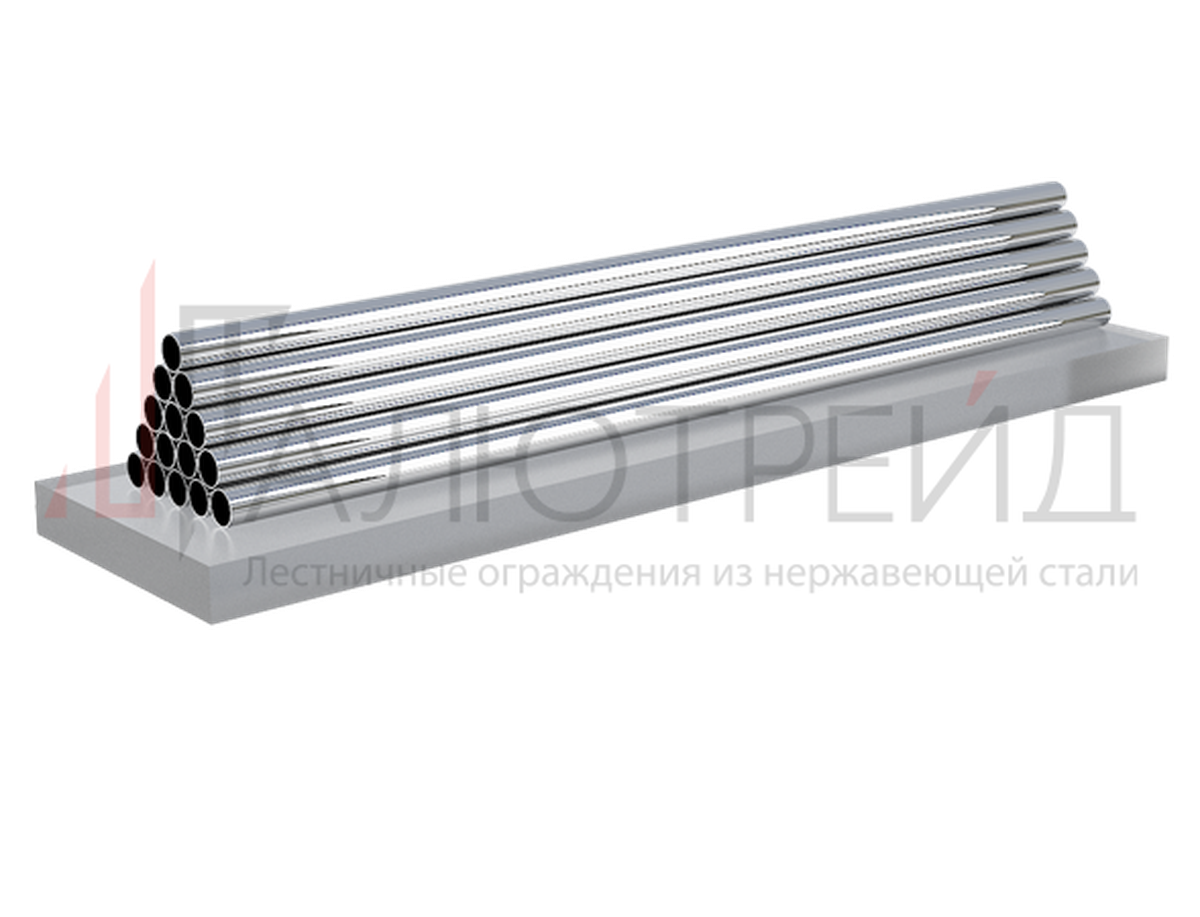 Поручень для ограждений 42,4х1,5мм AISI 201