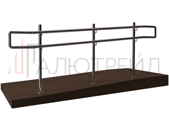 Ограждение пандуса для инвалидов