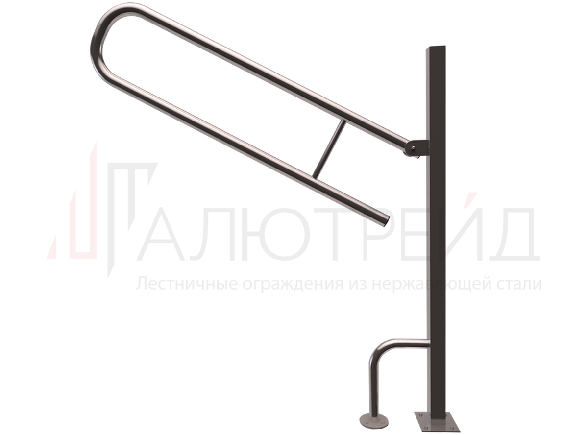 АТ-15 Поручень откидной на стойке